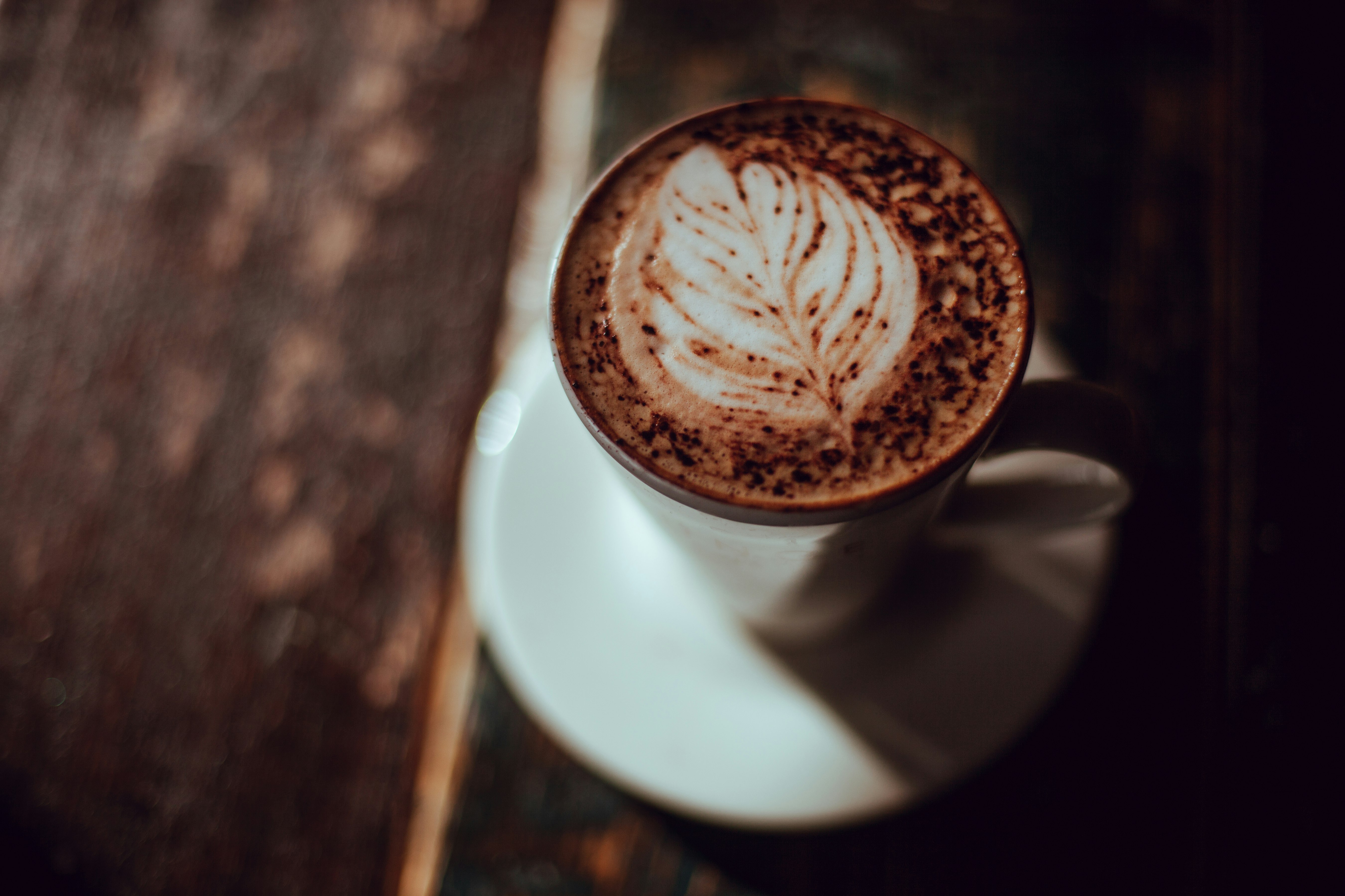 photo of coffee with saucer